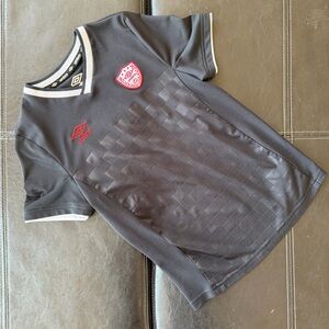 Umbro - Boy’s Black and White Soccer Jersey